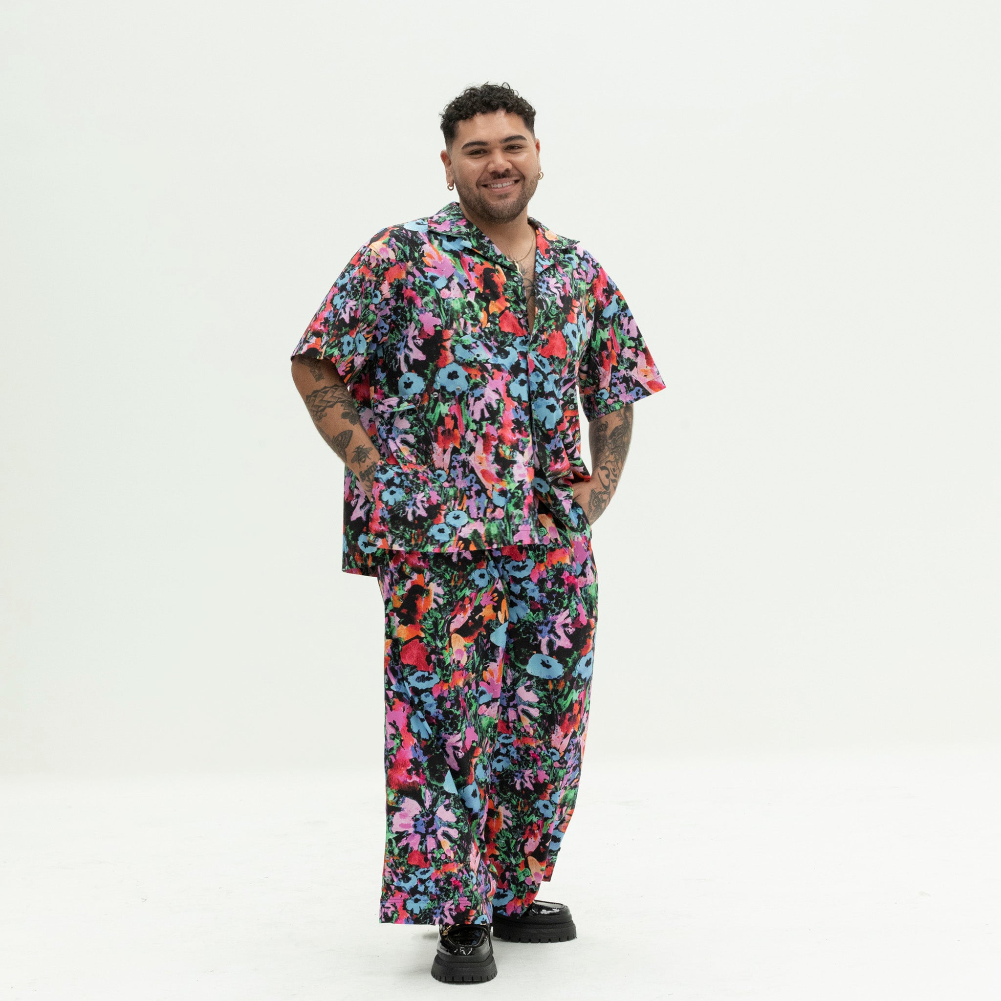 The Utility Shirt | Technifloral Print